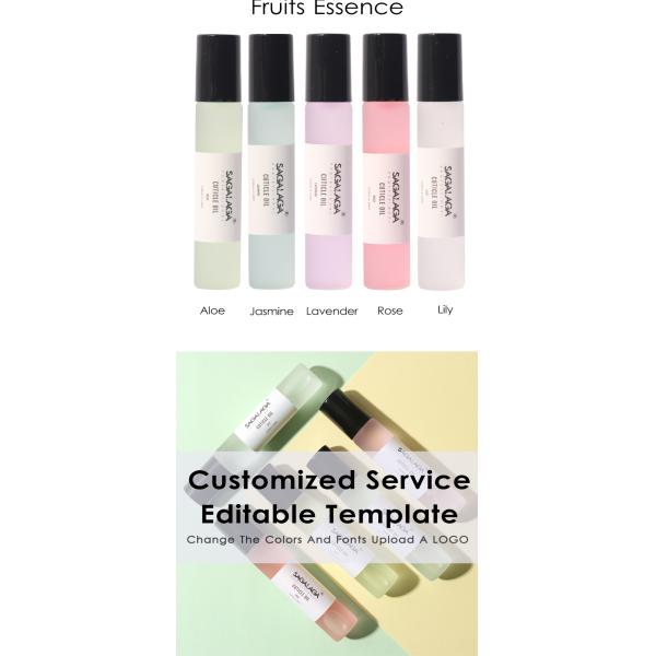 Healthy Formulate Natural Blossom Cuticle Oil With Roller Custom Logo 13 Scented Colors Nail Oil for Cuticle