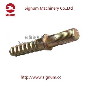 China Customized Design Double Head Zinc Plated Railway Screw Spike for Railroad wholesale