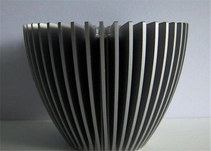 Stainless Steel Laser CNC Lathe Services Turning / Cutting Ground Lighting Heat Sink