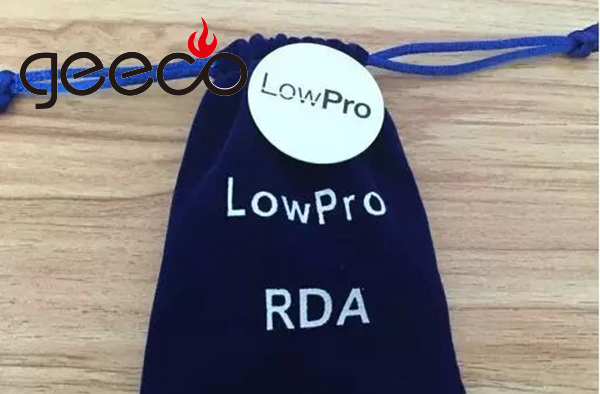 Rebuildable Atomizer Dripper LowPro RDA 1:1 Clone Low Pro Rda With Uwell crown Tank In Stock For Wholesale Price