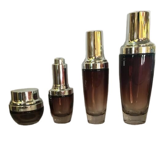 Cosmetic Cream 20g 120ml Glass Cosmetic Jar With Different Colors