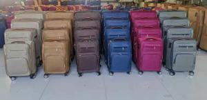 China Large Capacity Nylon/Polyester Luggage, Classic Style Trolley Luggage, TSA Lock Luggage, Fashionable Travel Luggage wholesale