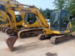komatsu mini crawler excavator PC56 Used digger KOMATSU PC56 Komatsu Excavator