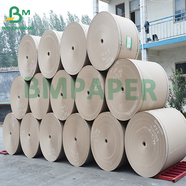 Paper Mill Excellent Brown Kraft Corrugated Fluting Medium Paper