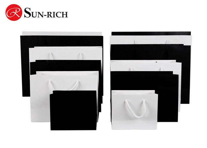 China High Quality Custom Black Shopping Paper Bag