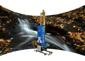 China 1.7m High Accuracy 3d Wall Printing Machine 2880dpi wholesale