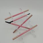 Delicate Triangle Eyebrow Pencil 146mm 7mm ABS Double Head Eye Makeup Container