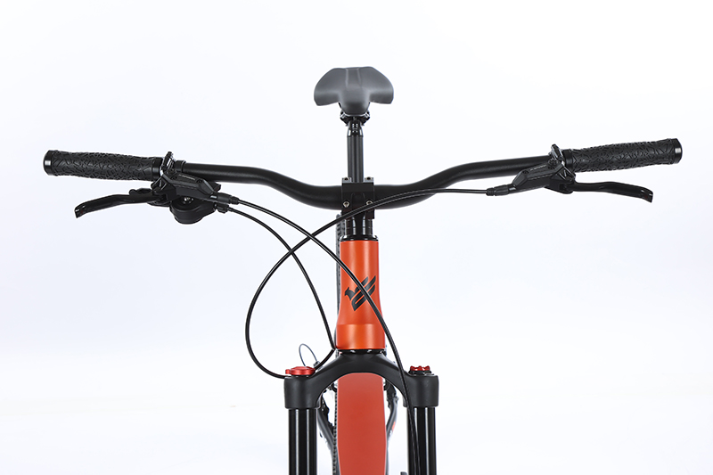 GOMID Trail Full Suspension Mountain Bike SHIMANO Gear Kit Soft Tail Thru Axle Design and Aluminum Alloy Rim Material