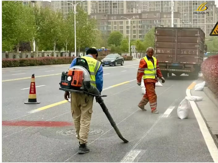 Highly Reflective AASHTO M249 Hot Applied Road Marking Paint For High-Traffic Areas