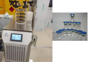 China Commercial Vacuum Pet Food Lab Freeze Dryer With 4-6 Tray Layers wholesale