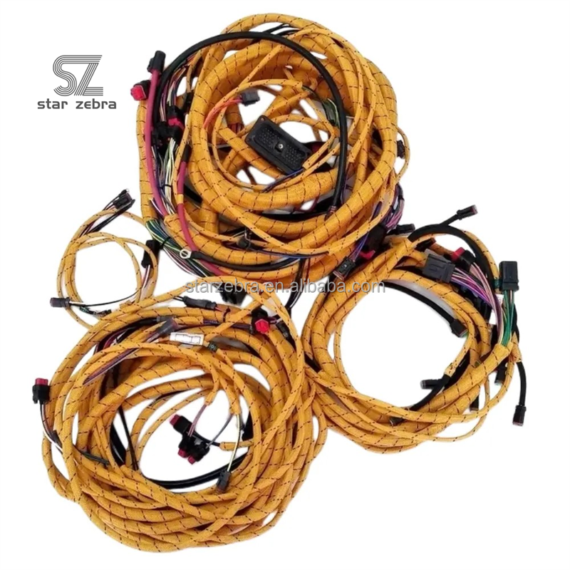 CAT E374D Excavator External Wiring Harness Main Wire Harness 3886859 Design