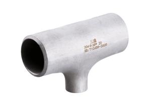 China butt welded Seamless pipe fitting seamless carbon steel tee wholesale