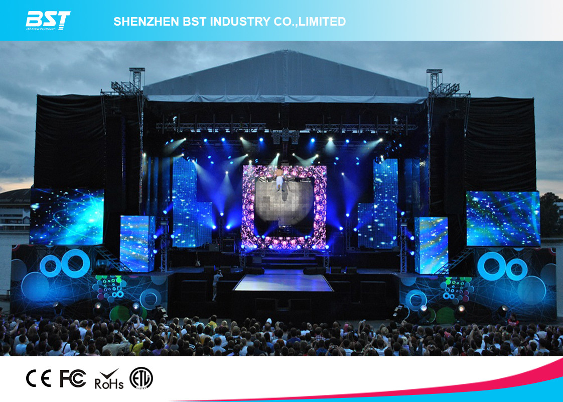 Waterproof P6.25 SMD 3535 Rental LED Display , Outdoor Advertising LED Display Signs