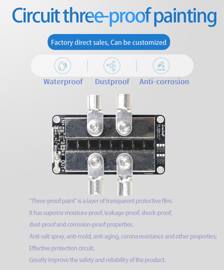 Ideal Diode Module 40V 80V 280A Solar photovoltaic Base Station Electric Vehicle Prevent Anti-backflow