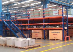China Steel Platform Heavy Duty Mezzanine Floor Multi - Tiers For Industrial Warehouse wholesale