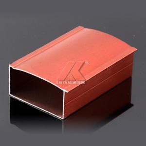 China Bright Red Aluminium Cabinet , Aluminium Kitchen Furniture No Peculiar Smell wholesale