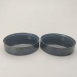 Round Black 60mm Plastic Jar Lid Leakage Resistant