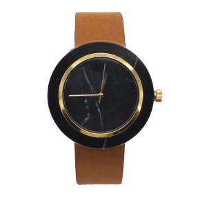 China Natural Women'S Marble Face Watch Stainless Steel Cases Inside wholesale