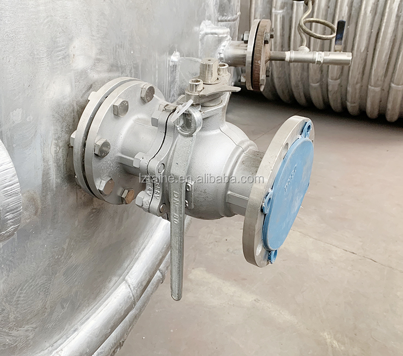 Steam Heating Reactor Jacketed Stirred Tank Vessel Mixer Chemical Reactor for Heating