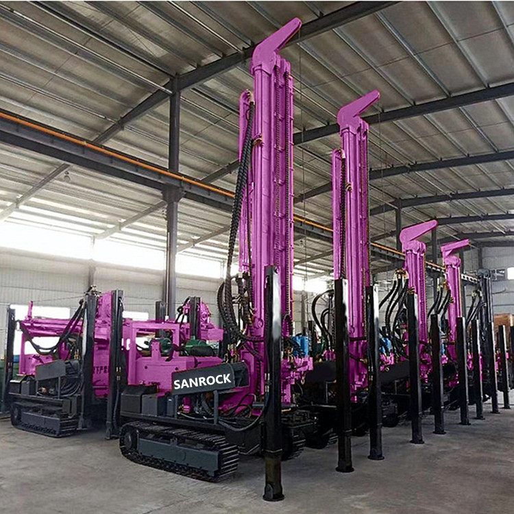 Hydraulic Water Well Drilling Machine Borehole 350m Deep Small Water Well Drilling Rig