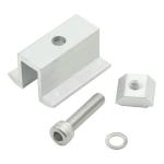 Photovoltaic Mounting Solar Panel Rail Clamps Fasteners Wind Resistance