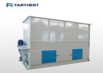 Double Screw Animal Feed Mixer Machine , Steel Grain Mixing Equipment