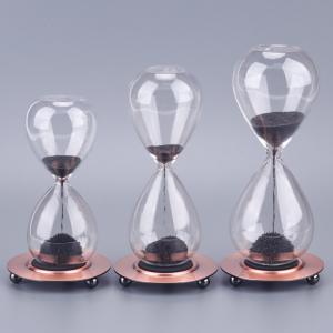 China 1 Minute Magnetic Sand Timer Hourglass For Home Decor / Home Furnishings wholesale