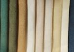 Knitted Plain Sofa Fabric ISO9001 Faux Linen Fabric Polyester