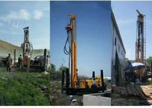China 140kw Track Mounted Diesel Hydraulic Portable Borehole Drilling Machine wholesale