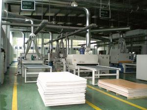 China Small UV Coating Machine For Fiber Cement Board 0-30m/Min Feeding Speed wholesale
