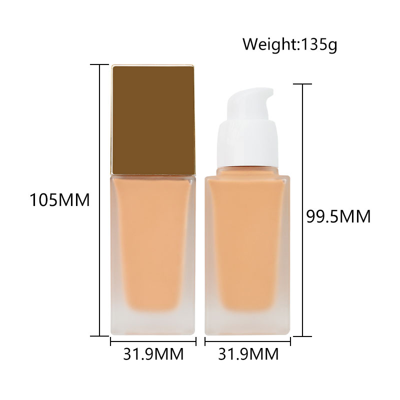 OEM/ODM Wholesale Matte Liquid Foundation Long Lasting Gentle Formula Waterproof Concealer Full Coverage Liquid Foundation