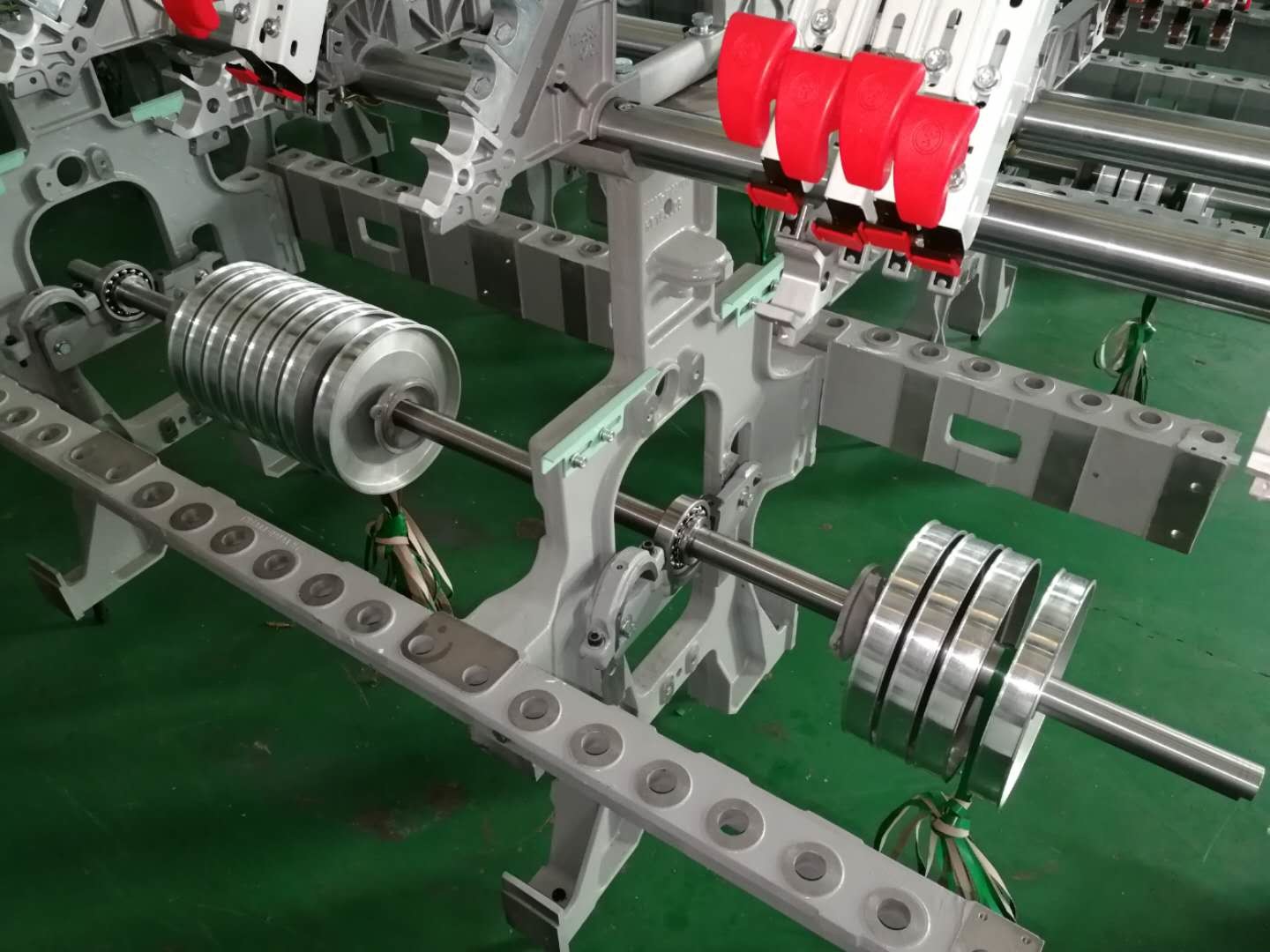 Blended Yarn / Cotton Spinning Machinery High Yield Top-Notch Components