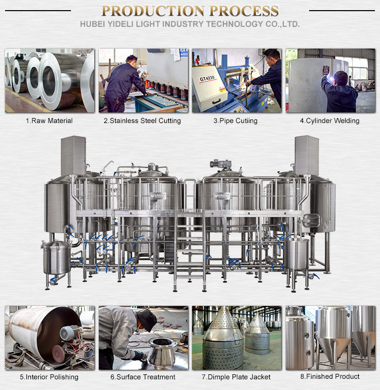 5HL Two Vessel Brewing System For Home / Pub Beer Brewery CE Certification