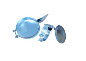 China 6 Inch Zinc Plated Freightliner Exhaust Stack Rain Cap wholesale