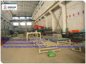 China Magnesium Oxide Board Production Line / Wall Panel Manufacturing Equipment wholesale
