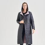Sell Well New Type FODARLLOY Ladies warm hooded cotton-padded clothes slim long