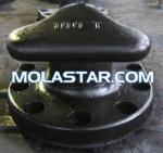 Marine Bollard Ductile Cast Iron Tee Head Mooring Bollard Cast Steel Iron Tee