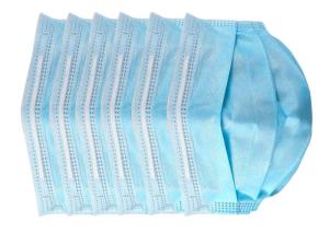 China Breathable Disposable 3 Layer Mask 95% - 99.9% BFE CE FDA Certificated wholesale