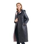 FODARLLOY Wholesale Ladies Warm Hooded Cotton-padded Clothes Women Slim Long