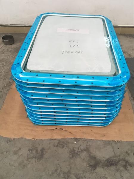Quality Aluminum Alloy Ship Cabin Windows Rectangular Ship Windows SUS Bolted for sale
