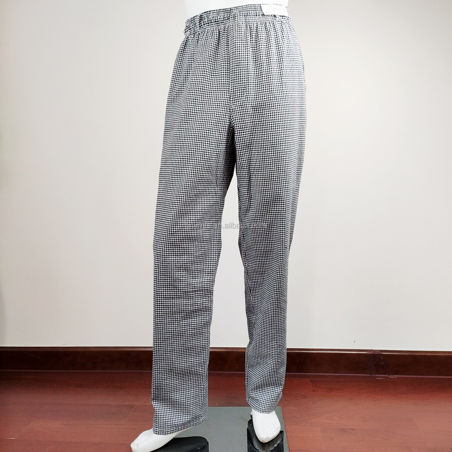 Men Women Restaurant Use Unisex Chef Pants Polyester / Cotton Material