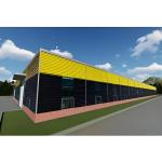 OEM Industrial Light Steel Structure Warehouse Deformation Resistance