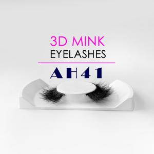 China Reusable 3D Mink Eyelashes 100% Handmade Craft Customized Packaging wholesale