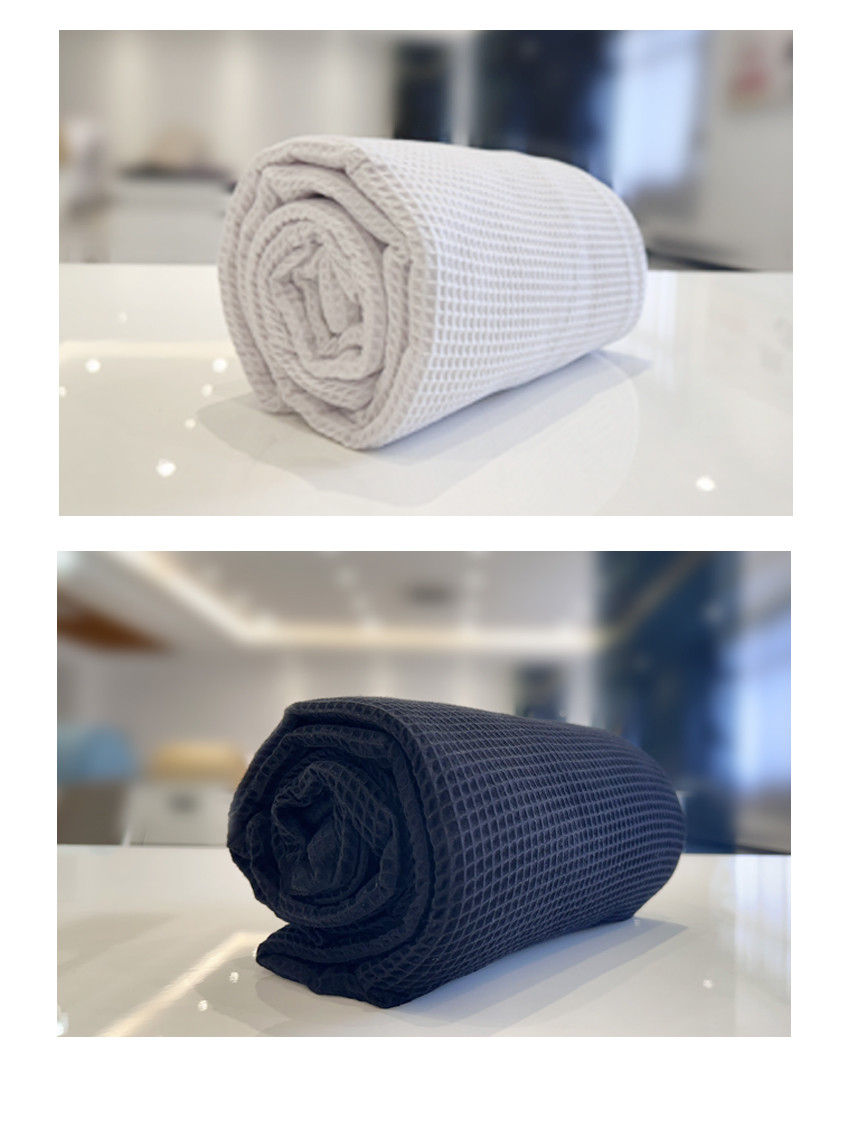 100% Cotton Black White 180*110cm Soft Insert Towel for Sauna Blanket Sweat Remove