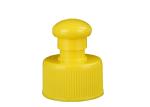 Non Spill Flip Top Plastic Bottle Caps High Strength Heat Resistant