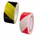 Hazard Warning Barrier Tape PVC Safety Warning Tape Red/White 500Mtr