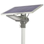 Smart Control 20 Watt Solar Street Light Solar Powered Road Lights 3200lm