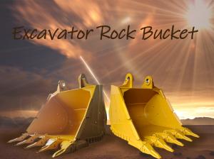 China Bucket Attachments 0.25-5CBM Excavator Rock Bucket Excavator Bucket Heavy Duty Bucket For Cat Komatsu Hitachi Sany wholesale
