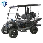 4 Seater Electrical Golf Cart , 48V Battery Golf Carts Maintenance Free