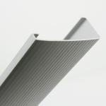 Extrusion Customized Size PVC Profile Strip Decorative Profile Grey Pet Sealing